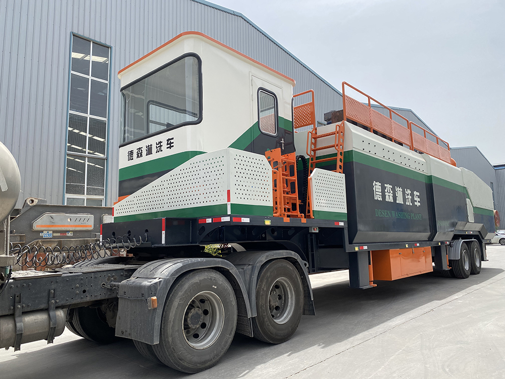 AG贵宾会集团移动淋洗修复站发货