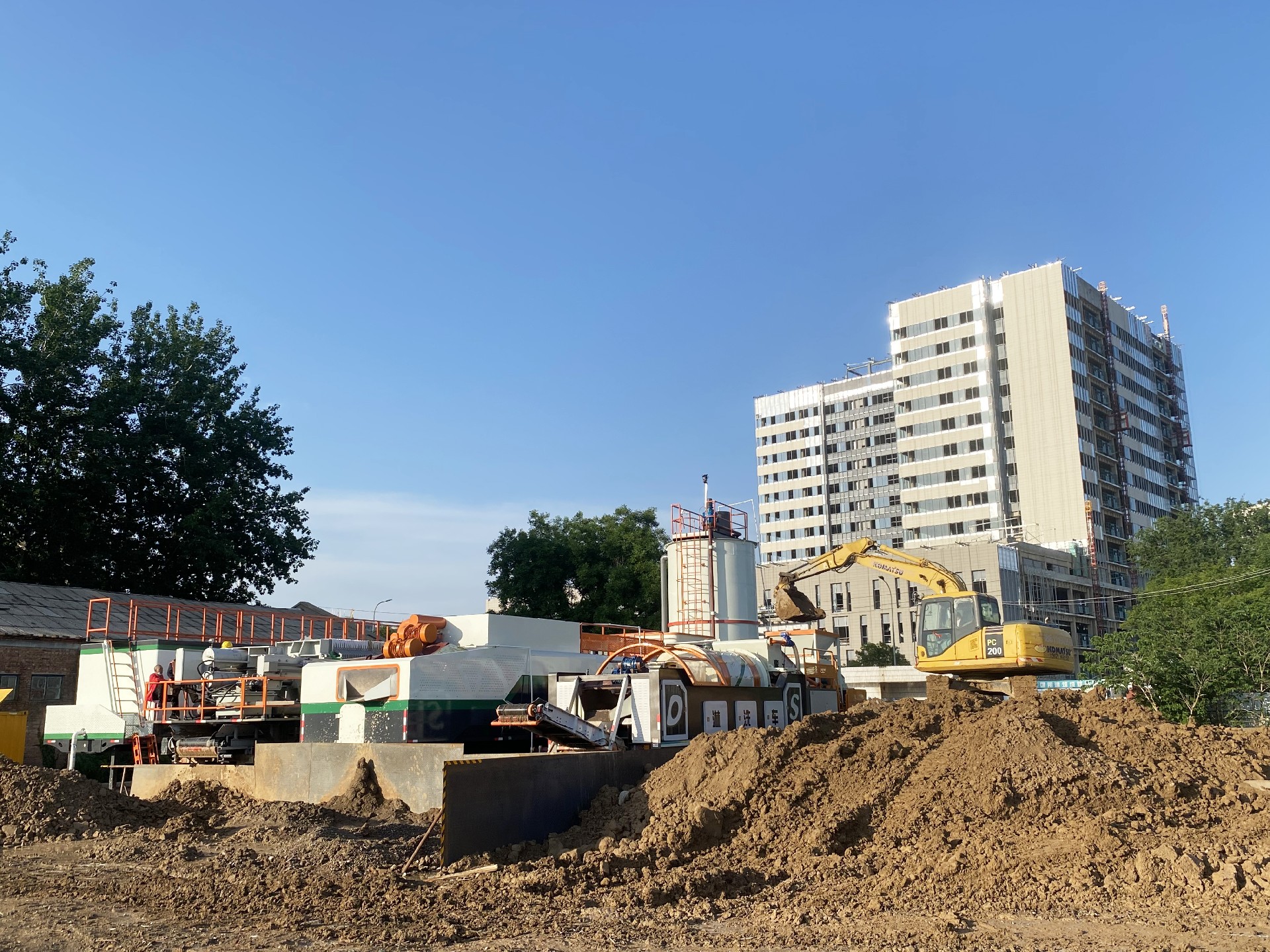 AG贵宾会集团移动式土壤淋洗设备