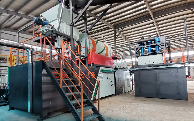 AG贵宾会集团集成式淋洗设备应用现场