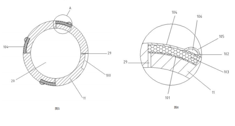 土壤农药热脱附修复装置的一种结构示意图
